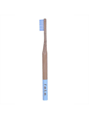 Bamboo Toothbrush - Light Blue Soft