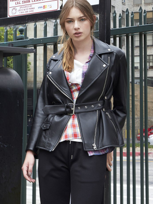 Matisse Leather Rider Jacket
