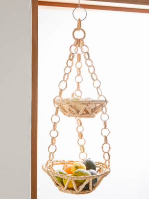 Ustina Tiered Hanging Basket