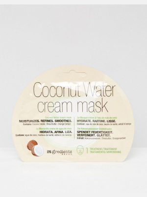 In.gredients Coconut Water Cream Mask