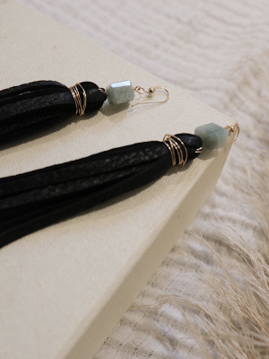 Larimer Earrings In Black