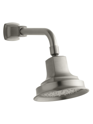 Kohler K-45410-g Margaux 1.75 Gpm Single Function Shower Head With Masterclean Sprayface And Katalyst Air-induction