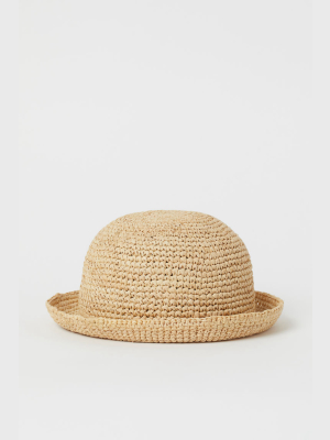 Round Straw Hat