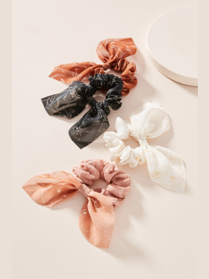 Visage Bow Scrunchie Set