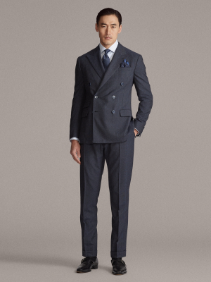 Kent Glen Plaid Wool Twill Suit