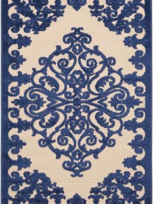 Aloha Indoor-outdoor Rug In Navy