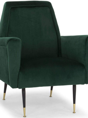 Victor Chair, Emerald Green