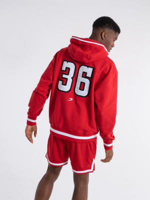 36 By Teddy Atlas Hoodie - Red