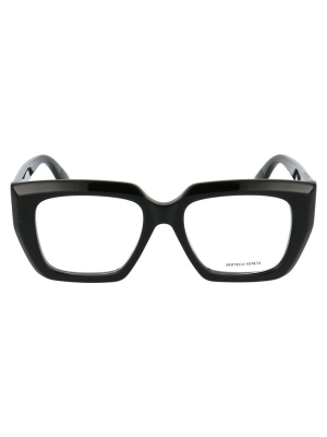 Bottega Veneta Eyewear Square Frame Glasses