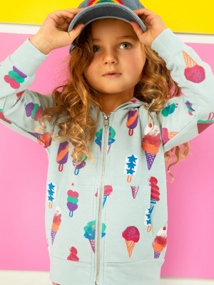 Popsicle Dream Zip Up Hoodie