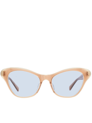 'britt' Sunglasses (britt-pink-ginger-blue-grey)