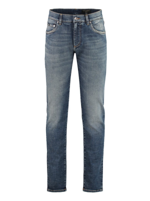 Dolce & Gabbana Slim-fit Denim Jeans