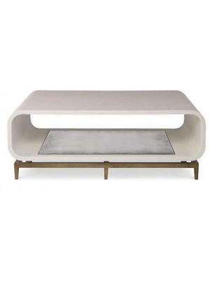 Mr. Brown Wilhelm Coffee Table - White