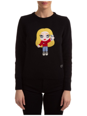 Chiara Ferragni Graphic Patch Jumper