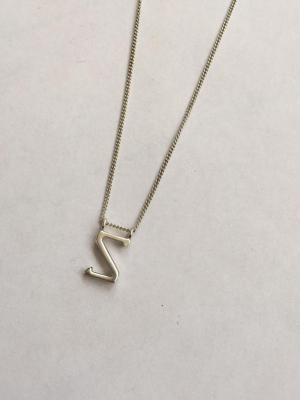 Single Charm Necklace Z