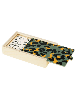 Cheetah Domino Set