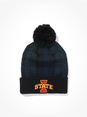 Tailgate Isu Cyclones Plaid Beanie