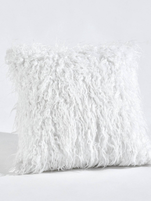 Luca Throw Pillow White - Lush Décor