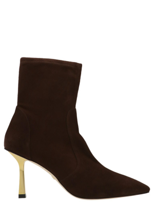 Stuart Weitzman Max 85 Pointed-toe Boots