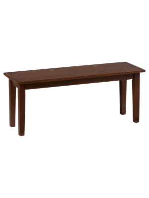 Simplicity Bench Wood/multiple Colors - Jofran Inc.