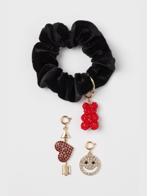 Pendant Scrunchie