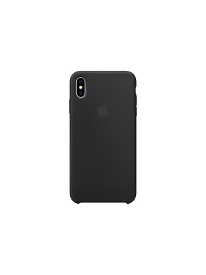 Apple Iphone Xs Max Silicone Case - Black