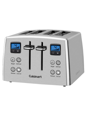 Cuisinart 4-slice Countdown Toaster - Stainless Steel - Cpt-435p1