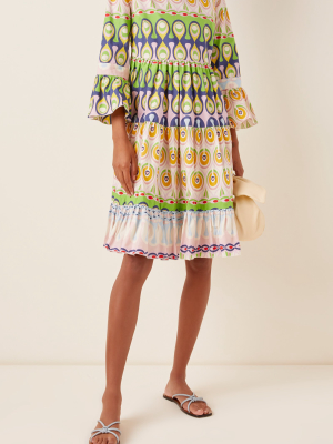 Bambi Printed Cotton Dress