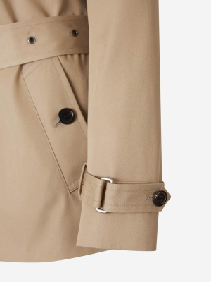 Saint Laurent Garbadine Double-breasted Trench Coat