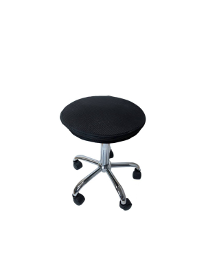 Wobble Stool Air Adjustable Office Chair Black - Uncaged Ergonomics