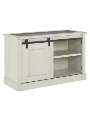 Jonileene Home Office Cabinet White/gray - Signature Design By Ashley