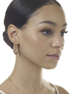 Chunky Hoop Earrings