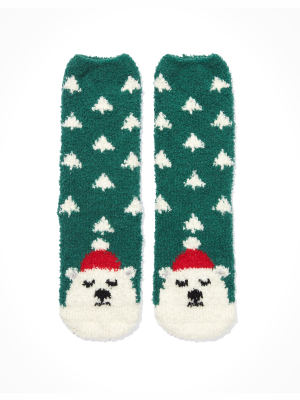 Ae Polar Bear Crew Sock