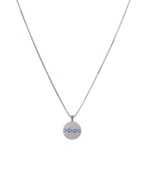 Xxx Logo Box Chain Necklace