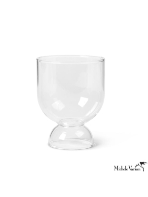 Moon Glasses Set Of 2 Clear