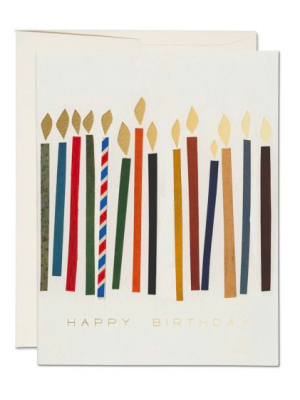 Candles Birthday Card