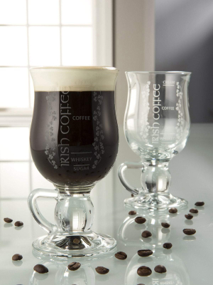 Irish Coffee Glass Pair