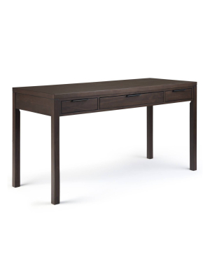 60" Fabian Desk Walnut Brown - Wyndenhall