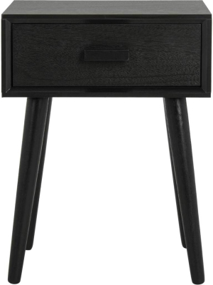 Lylah Accent Table Black