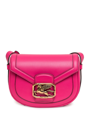 Etro Pegaso Plaque Shoulder Bag