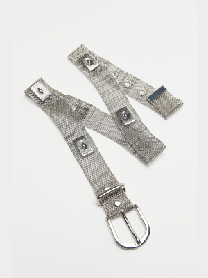 Uo Embellished Chainmail Belt