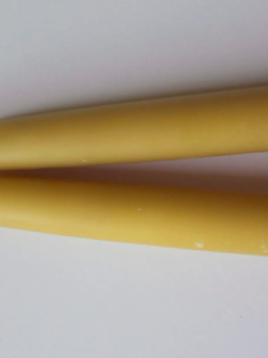 Happy Organics Hand-dipped Beeswax Tapers
