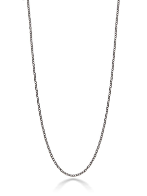 Classic Black Pewter Link Chain