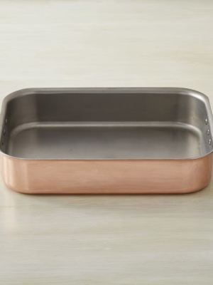 Mauviel Copper Tri-ply Roasting Pan