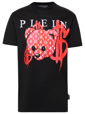 Philipp Plein Teddy Logo Print T-shirt