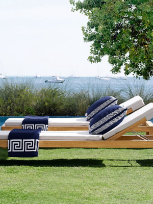 Larnaca Outdoor Teak Chaise