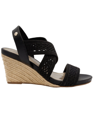 Pickwick Stretch Wedge Sandal