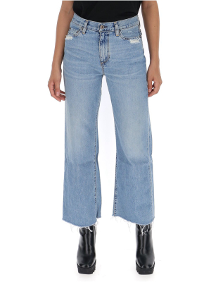 Simon Miller Wide Leg Denim Jeans