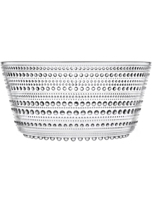 Kastehelmi Serving Bowl - Clear