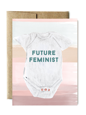 Ferme A Papier Card, Future Feminist Onesie